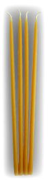 Very thin church hand dipped tapers