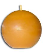 Round Beeswax Sphere Candle