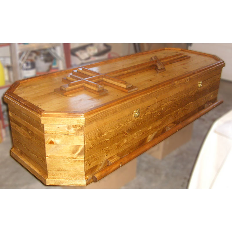 Pine Casket Holy Archangel Liturgical Supply