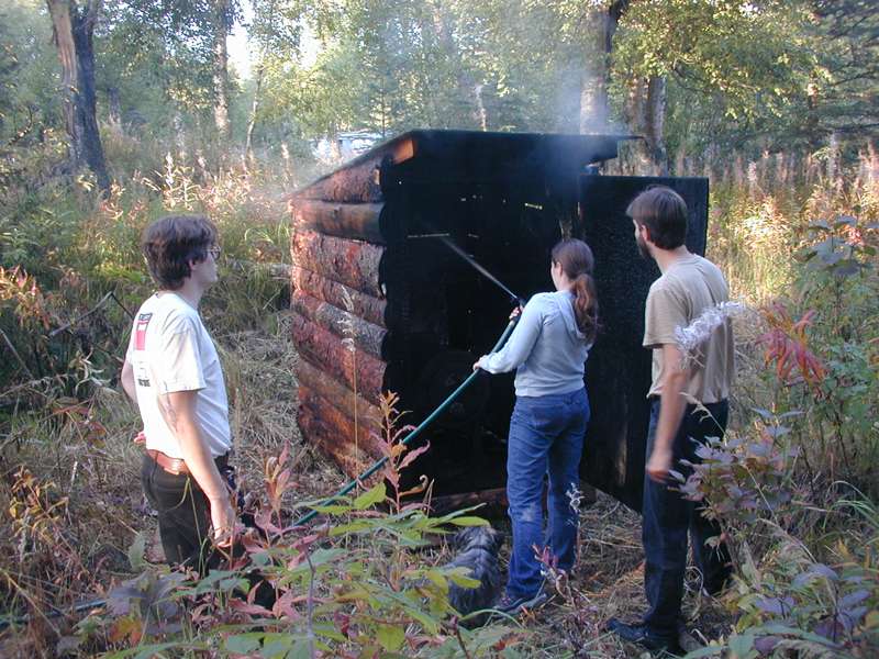 smoke house