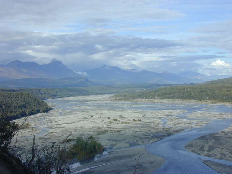 Matanuska River view from palmer