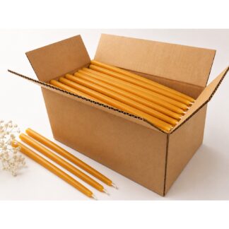 10lb Pure Beeswax Church Tapers / Candles