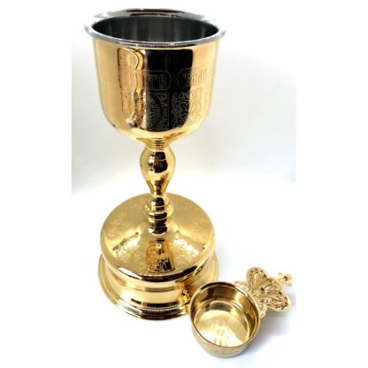 Chalice .5L (Standard Size) - Gold Plated, Stainless Steel Cup - Image 2