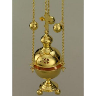 Gold Plated Censer with Bells
