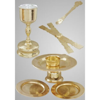 Complete Chalice Kit 0.25L - Gold Plated, Stainless Steel Insert