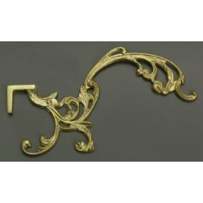 Ornate Russian Lamp Brackets - Gold Plated
