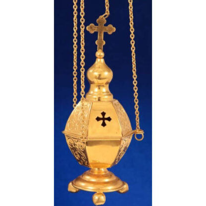 Brass Hexagonal Censer