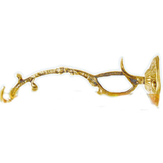 Oil Lamp Bracket Gold Plated - Greek Style
