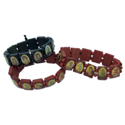Wooden Icon Prayer Bracelet - Image 2