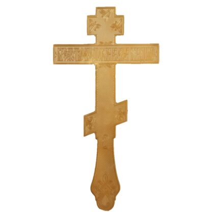 Altar / Blessing Cross - Blue Enamel, Large - Image 4