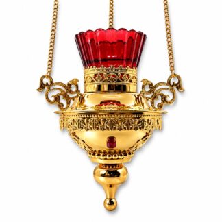 Vigil Lamp / Lampada #9 - Gold Plated or Brass Vigil Lamp