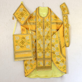 Embroidered, Gold Vestments