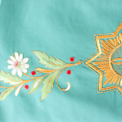 Embroidered Green Vestments - Image 3