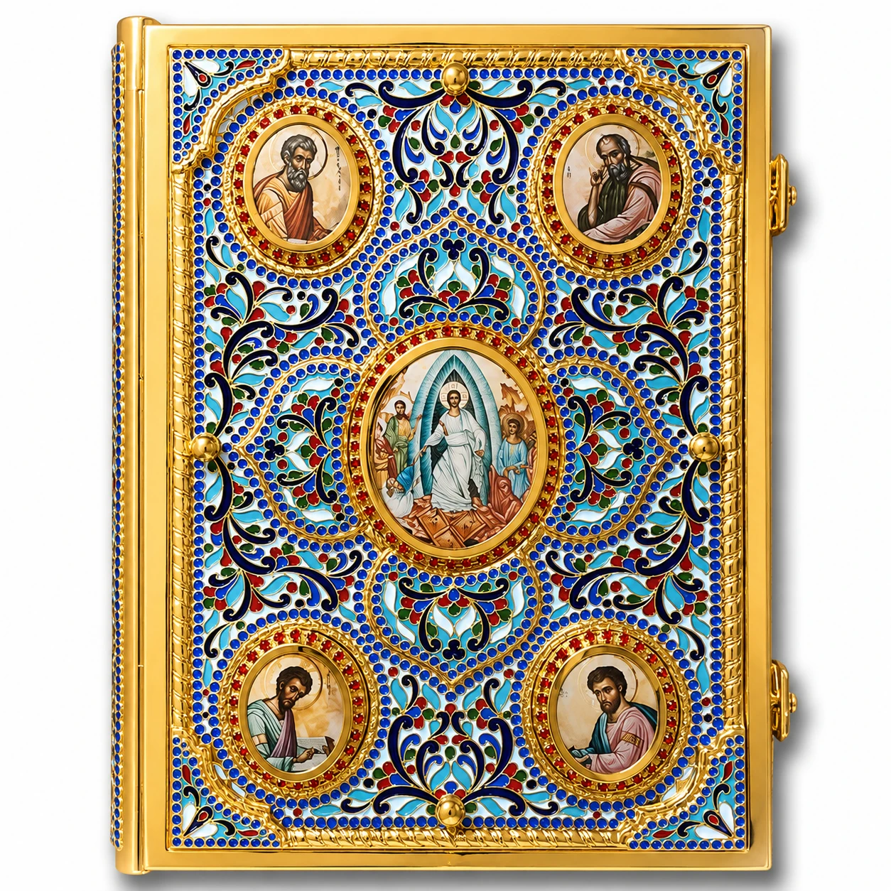 Gospel - Extra Large, Full Enamel, Jeweled, Evangelists