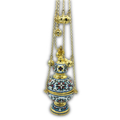 Full Enameled Censer - Gold plated - Image 2