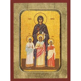 Sophia and Her Daughters Icon