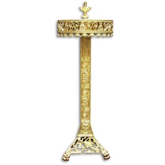 Sand Candle Stand - Aluminum with Apostles #1