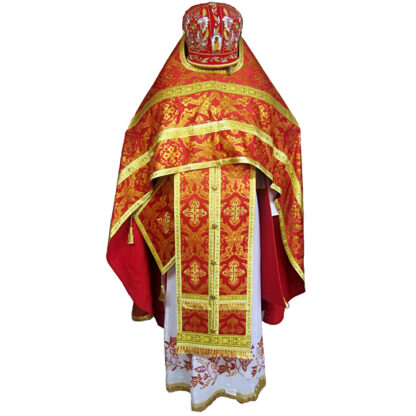 Brocade vestments