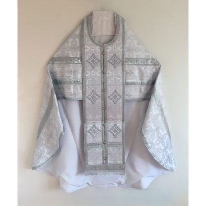 Brocade White Vestments