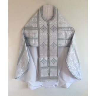 Brocade White Vestments