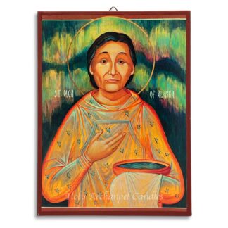 Matushka Olga of Kwethluk Alaska Icon - Northern Lights