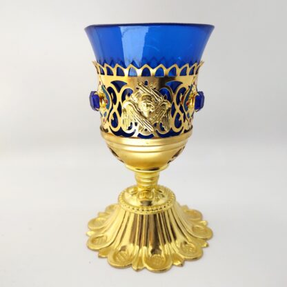 Table Lamp with Enamel and Seraphim reliefs - Image 2