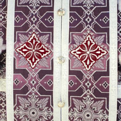 Purple Brocade Vestments - Image 2