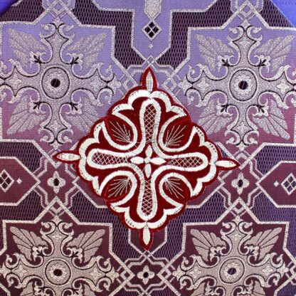Purple Brocade Vestments - Image 4