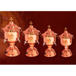 Greek Holy Water Font - Copper