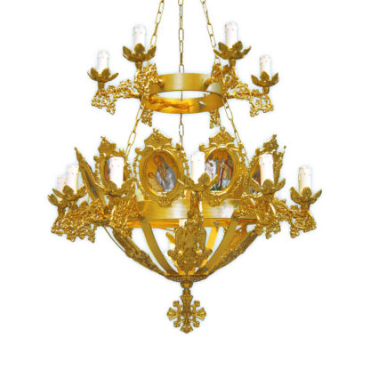 Chandelier with 19 lights
