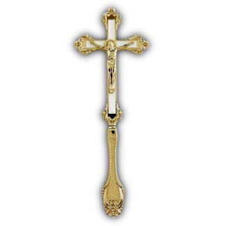 Gold Plated Travel Blessing Cross