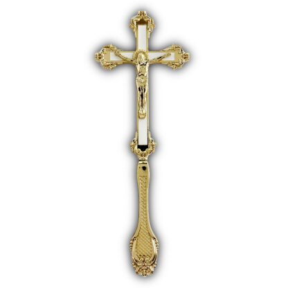 Gold Plated Travel Blessing Cross