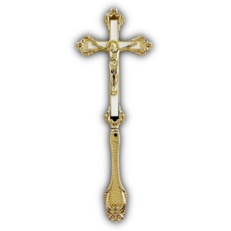 Gold Plated Travel Blessing Cross