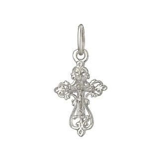 Filigree Infant Baptismal Cross, sterling silver #3