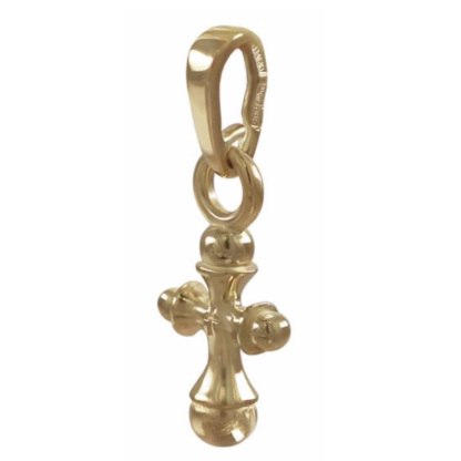 Solid Gold infant baptismal cross - Image 2