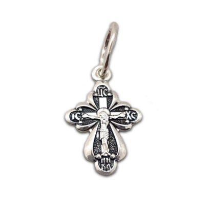 Infant Baptismal Cross, sterling silver #1