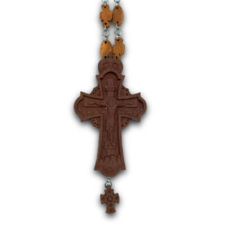 Pectoral Cross, Wood Celtic Style 2