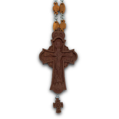 Pectoral Cross, Wood Celtic Style 2