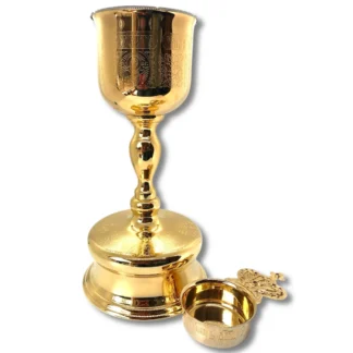 Chalice .5L (Standard Size) - Gold Plated, Stainless Steel Cup