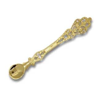 Communion spoon - shallow - Greek #2 - Gold Plated