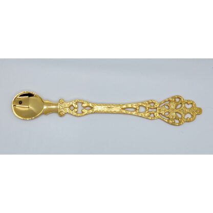 Communion spoon - shallow - Greek #2 - Gold Plated