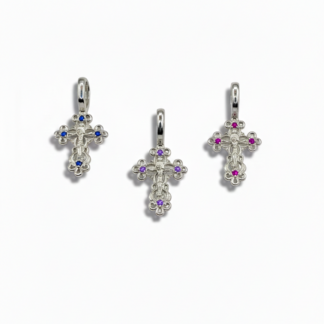 Heavenly Grace Filigree Cross - with stones