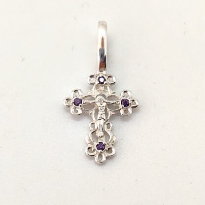 Filigree Cross - with stones - Image 5