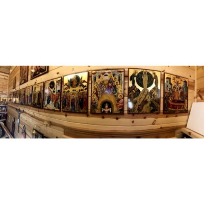 Icons of the Feasts with Gold Leaf - Image 16