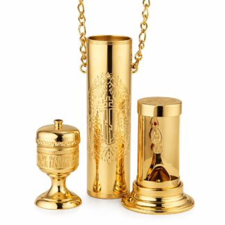 Communion travel kit / Sick call kit - Standing cylindrical