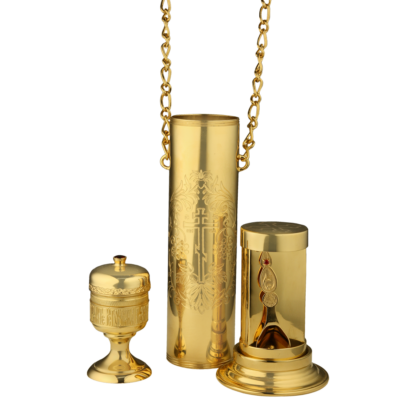 Communion travel kit / Sick call kit - Standing cylindrical