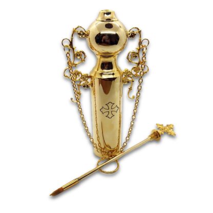 Chrism Vessel - Gold Plated - Image 2
