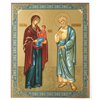 Sts Joachim and Anna with Mary the Mother of God, XL