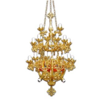 Chandelier with 31 lights