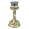 Chalice 1L - Gold Plated, Stainless Steel Cup with Enamel - Image 3
